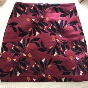 Ann Taylor Quilted Mini Skirt